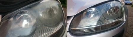 Golf 5 Koplamp behandeling